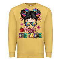 Hello Second Grade Kid Premium Sweatshirt | Teevron