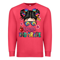 Cardinal hello second grade kid Premium Sweatshirt - texasbilliewilder
