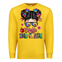 Lemon hello second grade kid Premium Sweatshirt - texasbilliewilder