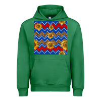Emerald 4th of july sunflower seamless  pattern Urban Hoodie - BundleAndBundleShop