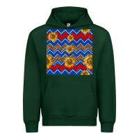 Forest Green 4th of july sunflower seamless  pattern Urban Hoodie - BundleAndBundleShop