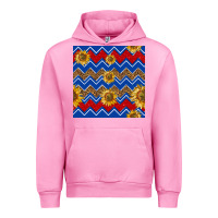 Fuchsia Pink 4th of july sunflower seamless  pattern Urban Hoodie - BundleAndBundleShop