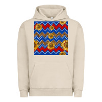 Pigment French Oak 4th of july sunflower seamless  pattern Urban Hoodie - BundleAndBundleShop
