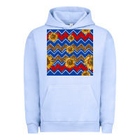 Pigment Grape Ice 4th of july sunflower seamless  pattern Urban Hoodie - BundleAndBundleShop