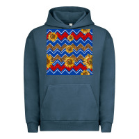 Pigment Midnight Navy 4th of july sunflower seamless  pattern Urban Hoodie - BundleAndBundleShop