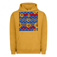 Pigment Peanut Butter 4th of july sunflower seamless  pattern Urban Hoodie - BundleAndBundleShop