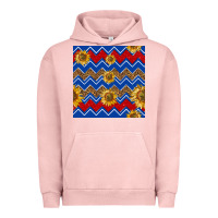 Pigment Salmon 4th of july sunflower seamless  pattern Urban Hoodie - BundleAndBundleShop