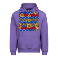 Tulip 4th of july sunflower seamless  pattern Urban Hoodie - BundleAndBundleShop