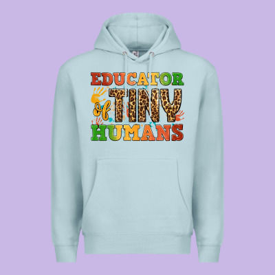 Educator Of Tiny Humans Premium Hoodie Designed By Bundleandbundleshop