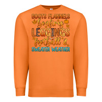 Carrot boots flannels bonfires leggins football Premium Sweatshirt - Zillion Design Studio