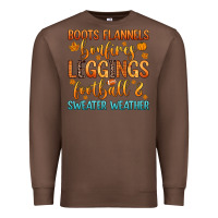 Chestnut boots flannels bonfires leggins football Premium Sweatshirt - Zillion Design Studio