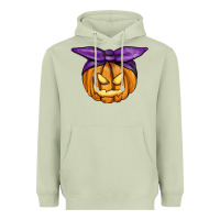 Matcha Jack O' Lantern Halloween Pumpkin Heavyweight Hoodie - RanaPortraitStore