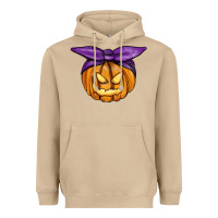 Mushroom Jack O' Lantern Halloween Pumpkin Heavyweight Hoodie - RanaPortraitStore