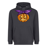 Smoke Jack O' Lantern Halloween Pumpkin Heavyweight Hoodie - RanaPortraitStore