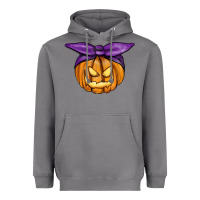 Storm Jack O' Lantern Halloween Pumpkin Heavyweight Hoodie - RanaPortraitStore