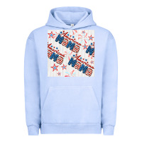 Pigment Grape Ice american mama seamless pattern Urban Hoodie - BundleAndBundleShop