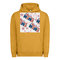 Pigment Peanut Butter american mama seamless pattern Urban Hoodie - BundleAndBundleShop