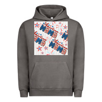 Pigment Tornado american mama seamless pattern Urban Hoodie - BundleAndBundleShop