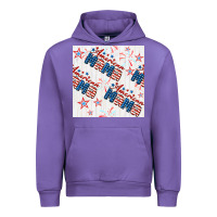 Tulip american mama seamless pattern Urban Hoodie - BundleAndBundleShop