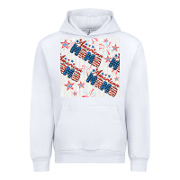 White american mama seamless pattern Urban Hoodie - BundleAndBundleShop