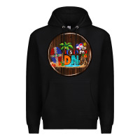 Black Dominican Republic car coaster Premium Hoodie - AdoDesignShop