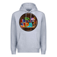 Heather Grey Dominican Republic car coaster Premium Hoodie - AdoDesignShop