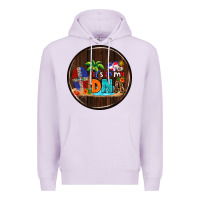 Lilac Dominican Republic car coaster Premium Hoodie - AdoDesignShop