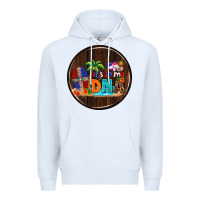 White Dominican Republic car coaster Premium Hoodie - AdoDesignShop