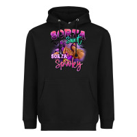 Black Sorta sweet sorta spooky sneaker and heel afro wom Heavyweight Hoodie - RanaPortraitStore