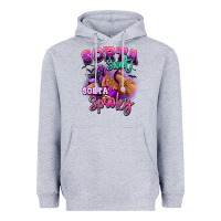 Heather Grey Sorta sweet sorta spooky sneaker and heel afro wom Heavyweight Hoodie - RanaPortraitStore