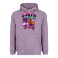 Lavender Sorta sweet sorta spooky sneaker and heel afro wom Heavyweight Hoodie - RanaPortraitStore