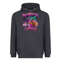 Smoke Sorta sweet sorta spooky sneaker and heel afro wom Heavyweight Hoodie - RanaPortraitStore