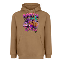 Toasted Coconut Sorta sweet sorta spooky sneaker and heel afro wom Heavyweight Hoodie - RanaPortraitStore