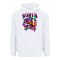 White Sorta sweet sorta spooky sneaker and heel afro wom Heavyweight Hoodie - RanaPortraitStore