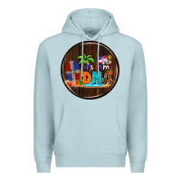 Blue Mist Dominican Republic car coaster Premium Hoodie - AdoDesignShop