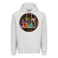 Dove Grey Dominican Republic car coaster Premium Hoodie - AdoDesignShop