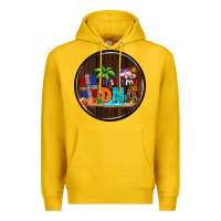 Lemon Dominican Republic car coaster Premium Hoodie - AdoDesignShop