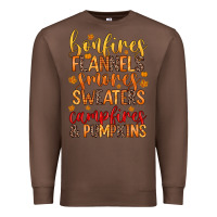 Chestnut bonfires flannels s'mores campfires and pumpkins Premium Sweatshirt - Zillion Design Studio