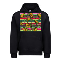 Black sunflower cactus Urban Hoodie - JahusDesignShop