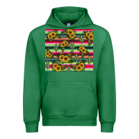 Emerald sunflower cactus Urban Hoodie - JahusDesignShop