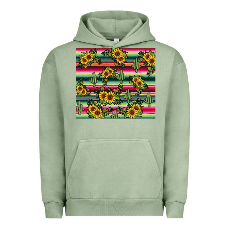 Sunflower Cactus Urban Hoodie by JahusDesignShop | Teevron