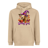Mushroom Spooky Goat Heavyweight Hoodie - RanaPortraitStore
