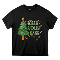 Black Jolly Jolly Babe Heavy Core Tee - CowhideDigitalArt
