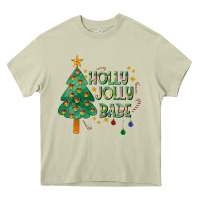 Mossy Jolly Jolly Babe Heavy Core Tee - CowhideDigitalArt