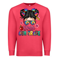 Cardinal hello sixth grade kid Premium Sweatshirt - texasbilliewilder