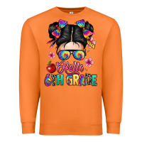 Carrot hello sixth grade kid Premium Sweatshirt - texasbilliewilder