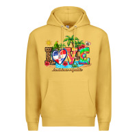 Antique Gold love dominican republic Premium Hoodie - AdoDesignShop