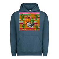 Pigment Midnight Navy pumpkin Urban Hoodie - JahusDesignShop