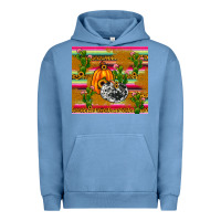 Pigment Pebble Blue pumpkin Urban Hoodie - JahusDesignShop
