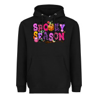Black Spooky season Halloween Heavyweight Hoodie - RanaPortraitStore